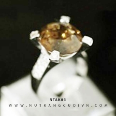 Mua Nhẫn thạch anh khói chàm NTAK03 tại Anh Phương Jewelry